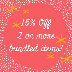 15% off 2+ items